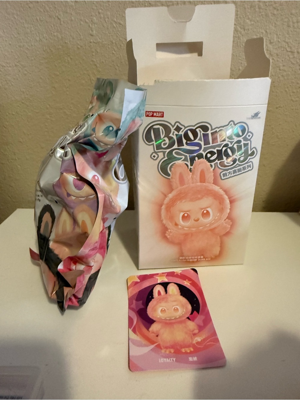 POP MART Big into Energy Plush Figure - Loyalty